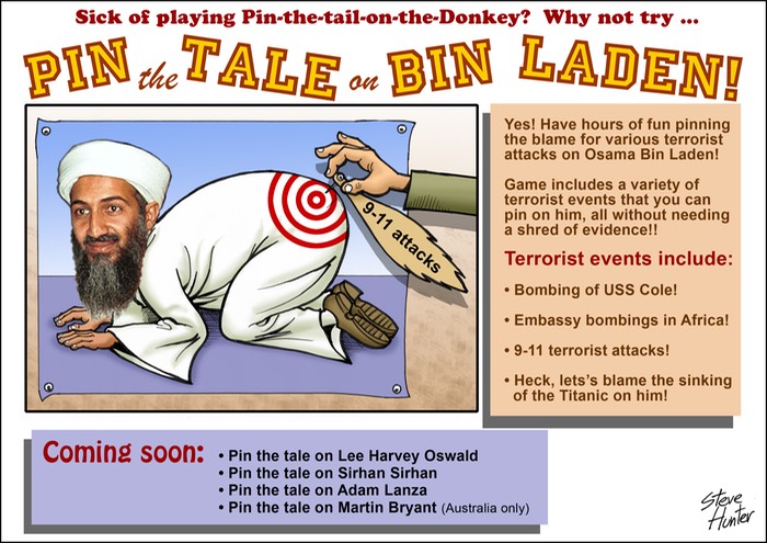 Pin tale Bin Laden